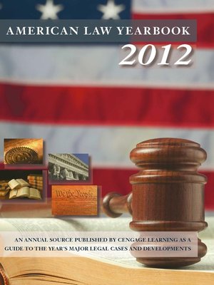 cover image of American Law Yearbook 2012
